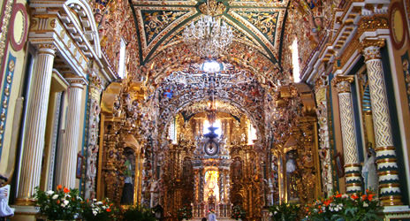 México Iglesia de Santa María Tonantzintla